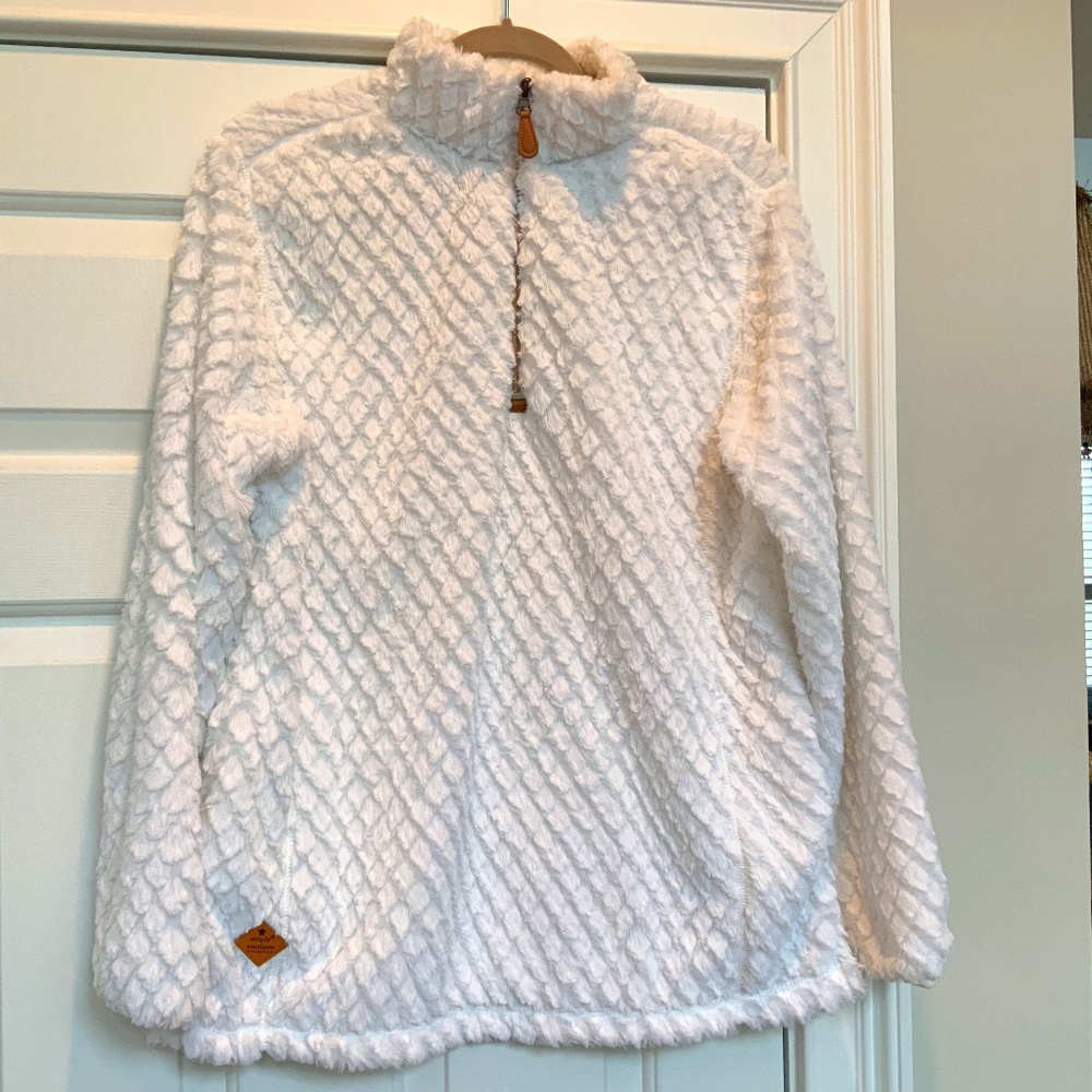NWOT, Simply Southern Fleece Top/Jacket, Women’s Size Medium
